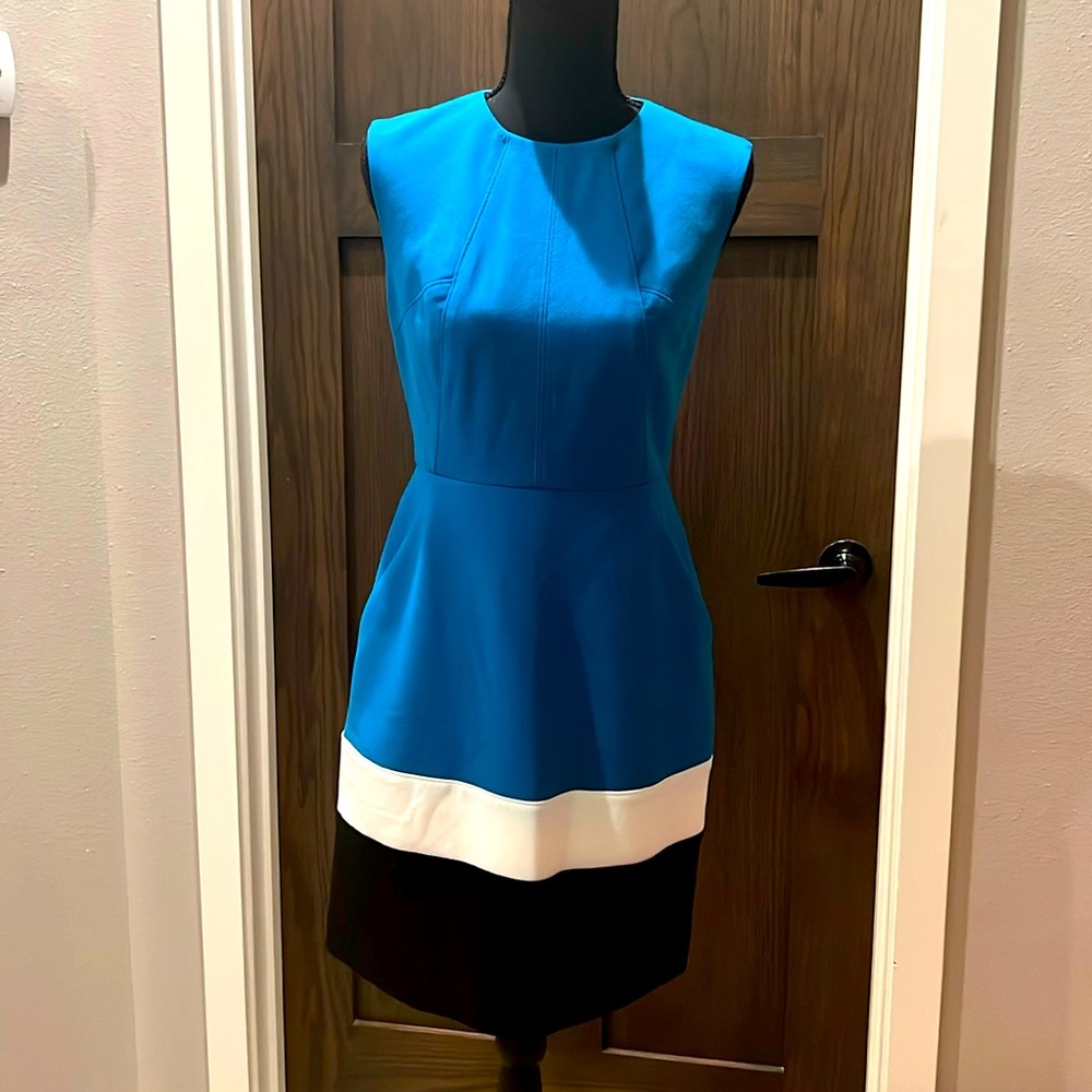 Size 2 Shoshanna Blue Dresss